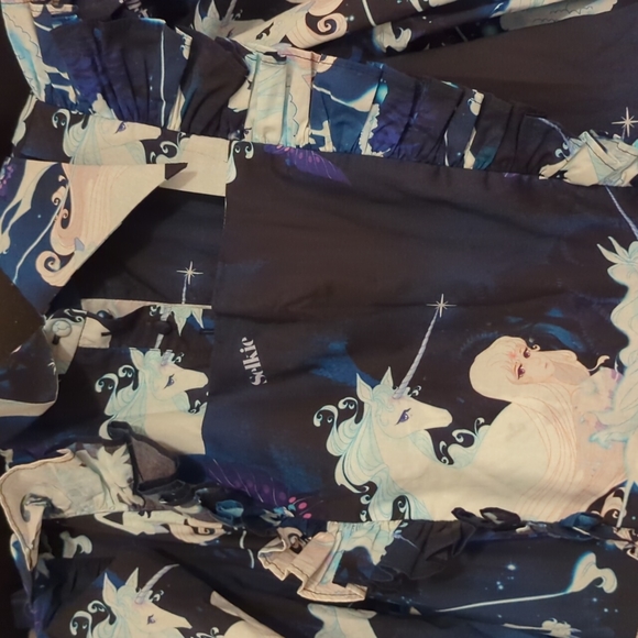 Rare sold -out Last Unicorn French storybook Selfie dress size medium - Picture 2 of 5